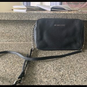 black MK crossbody